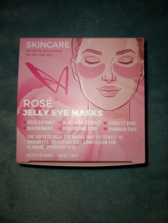 Other - Rosé Jelly Eye Masks -  Hydrating Eye Patches
